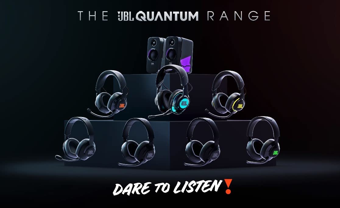 JBL Quantum 400 USB Wired Over-Ear Gaming Headset