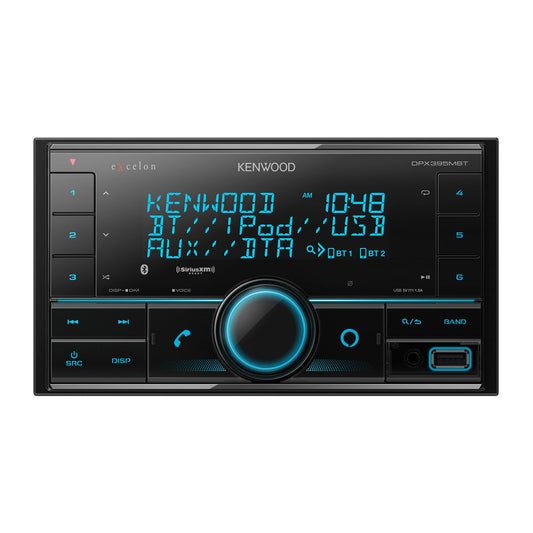 Kenwood DPX395MBT Double DIN In-Dash Digital Media Receiver