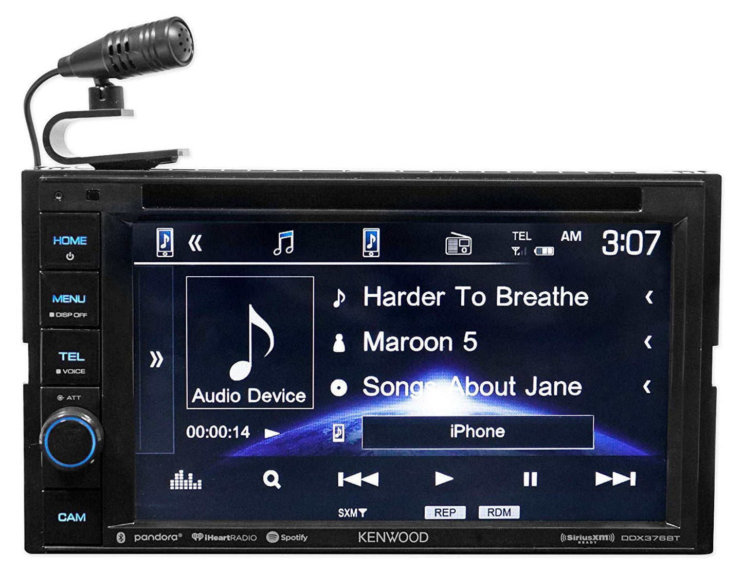 Kenwood DDX376BT 6.2" in-Dash Car DVD Monitor Bluetooth Receiver - Car Stereo Receivers - electronicsexpo.com