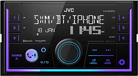 JVC KW-X850BTS Single-DIN Car Stereo Receiver - Car Stereo Receivers - electronicsexpo.com