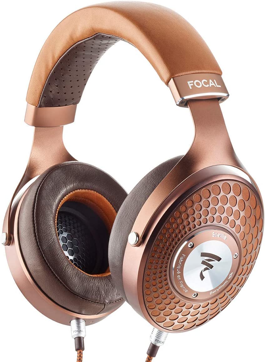 Focal Stellia Closed-Back Circum-Aural Over-Ear Headphones (Cognac)