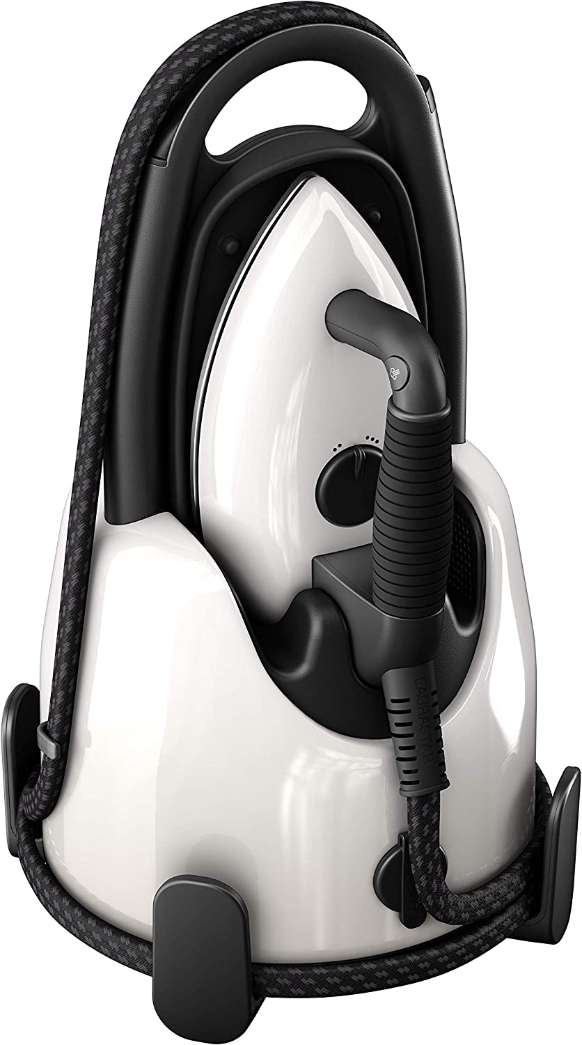 Laurastar Lift White Steam Iron: 3in1 Iron, Steamer and Textile Purifier Continuous Steam Pressure