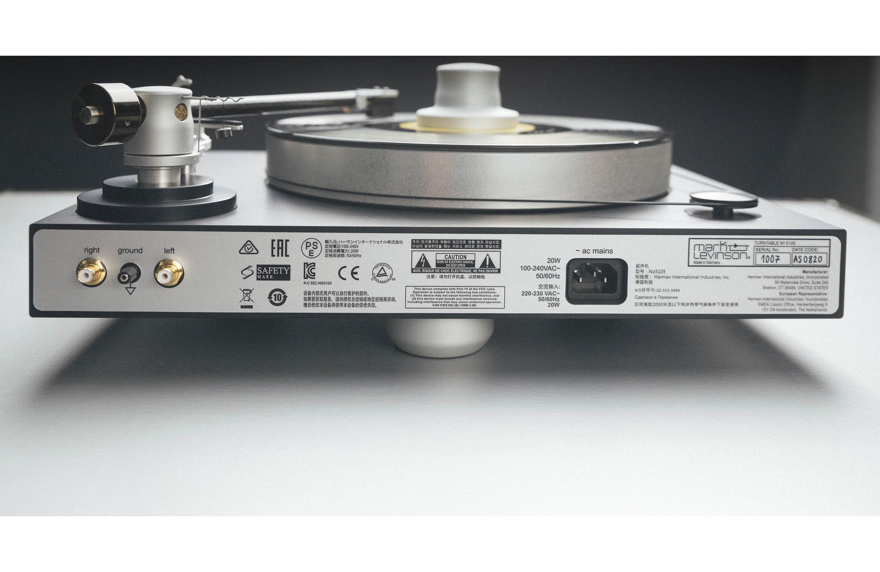 Mark Levinson No. 5105 Turntable | Electronicsexpo.com