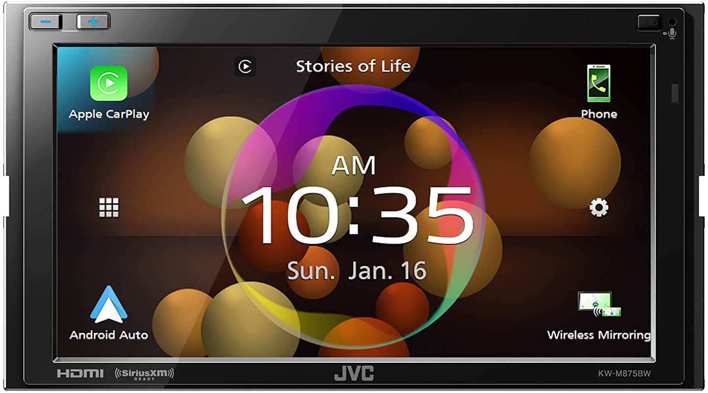 JVC KW-M875BW Digital Multimedia Receiver (Does Not Play Discs)