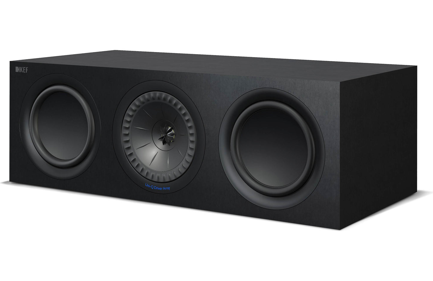 KEF Q650C Center Channel Speaker (Black/Each)