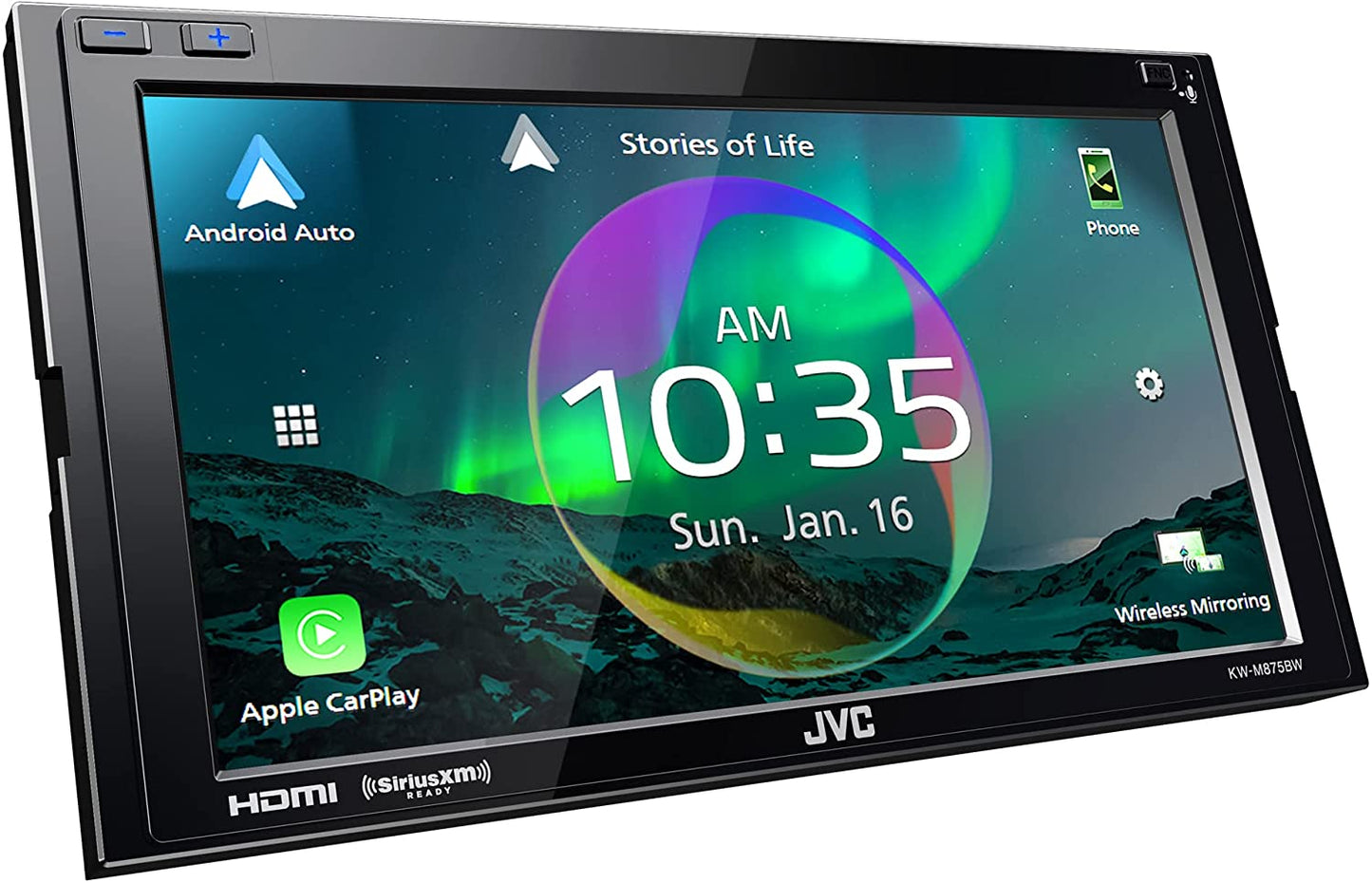 JVC KW-M875BW Digital Multimedia Receiver (Does Not Play Discs)