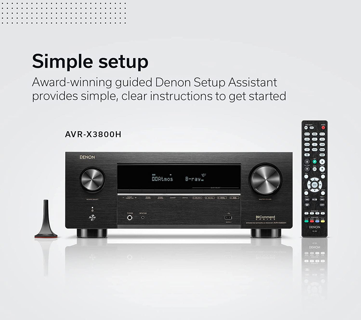 Denon AVR-X3800H 9.4-Ch Receiver