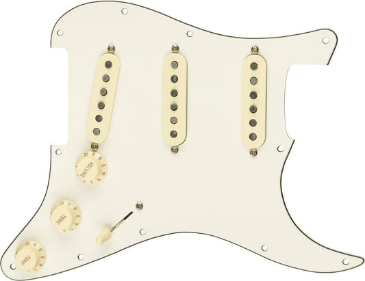 Fender Custom 69 Prewired Stratocaster Pickguard 3-Ply White