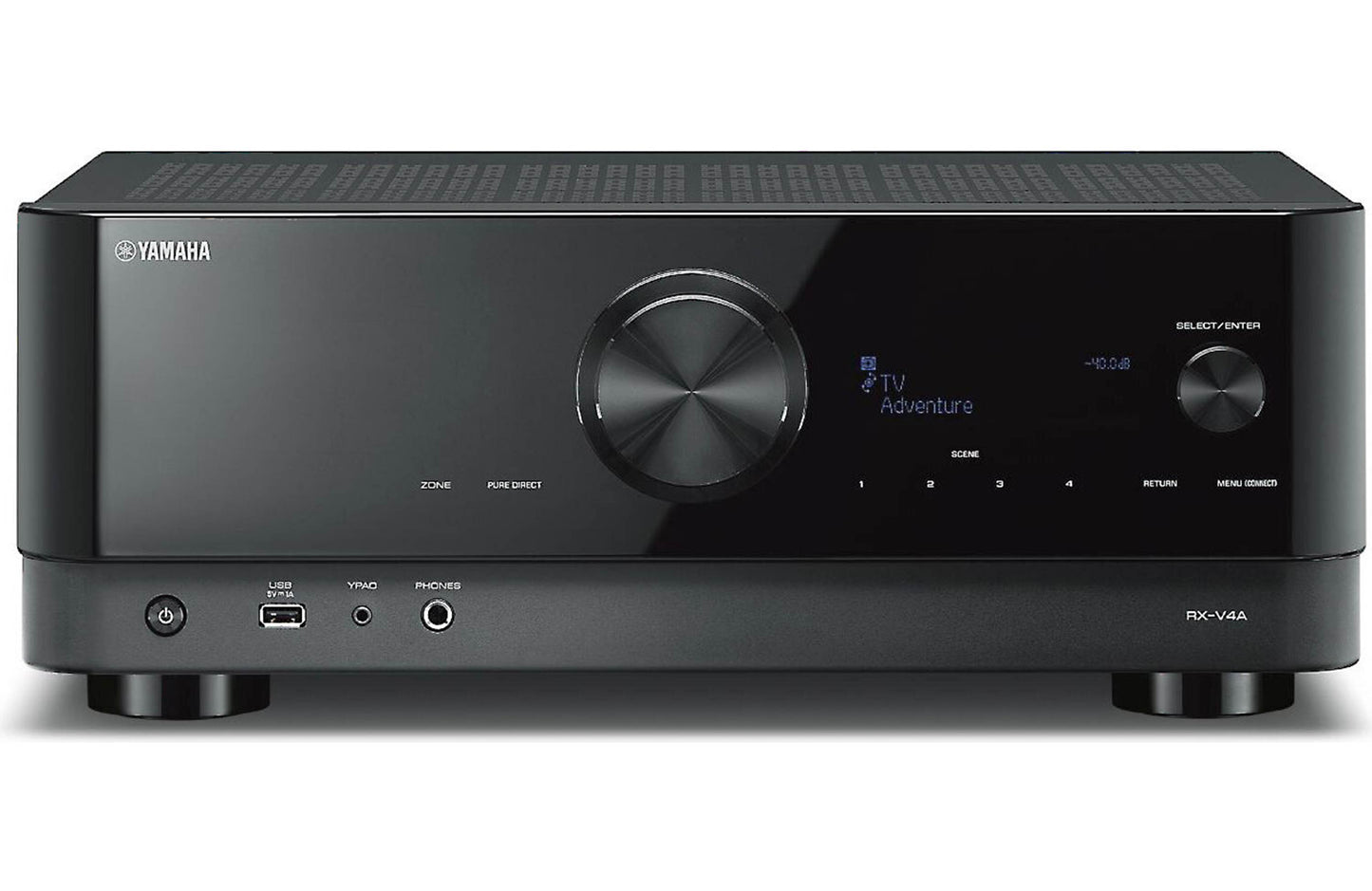 Yamaha RX-V4A 5.2 Channel 8K Home Theater AV Receiver