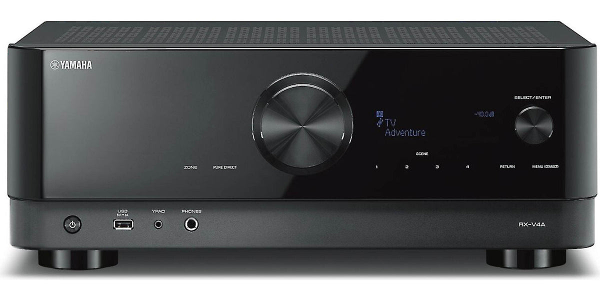 Yamaha RX-V4A 5.2 Channel 8K Home Theater AV Receiver