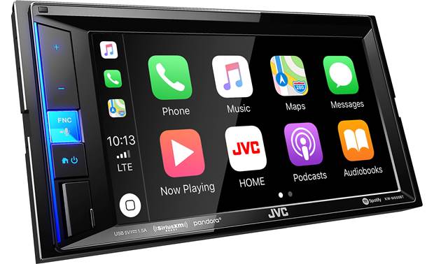 JVC KW-M650BT Digital Media Receiver with Bluetooth, 6.2" Touch Screen & Apple CarPlay Compatible - Car Stereo Receivers - electronicsexpo.com