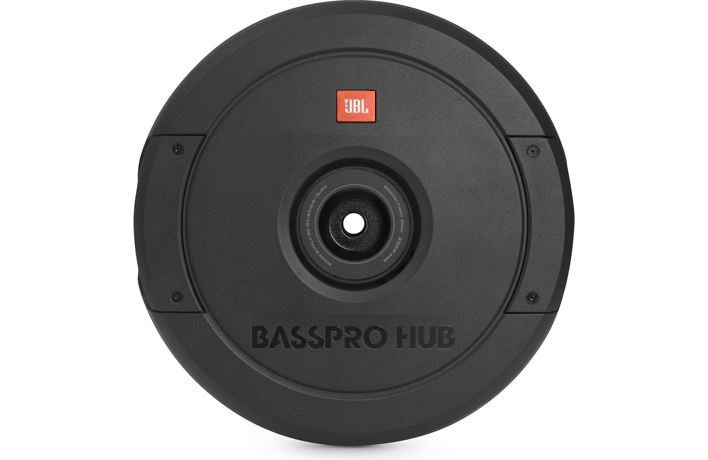 JBL BassPro Hub 11" Spare Tire Subwoofer w/Enclosure and Built-in Amplifier - Car Subwoofers - electronicsexpo.com