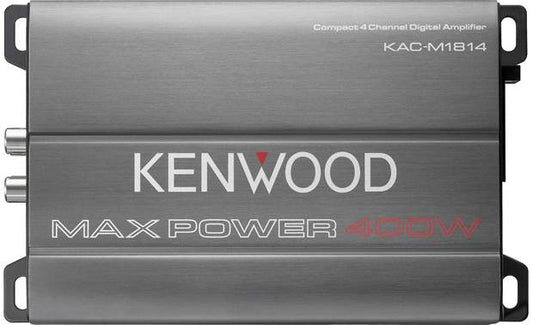 Kenwood KAC-M1814 4-Channel Compact Bridgeable (Open Box)