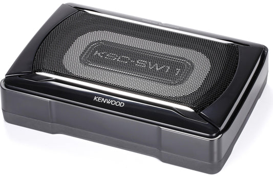 Kenwood KSC-SW11 Compact Powered Enclosed Subwoofer for Car - Car Subwoofers - electronicsexpo.com