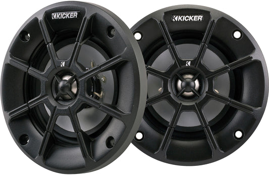 Kicker PS42 4" 2-Way Speakers (2-Ohm) Motorcycles, Boats, & ATVs (Pair)