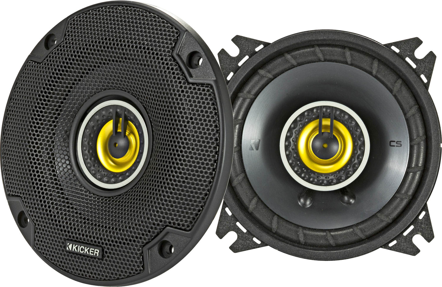 Kicker 46CSC44 4" 2-Way Car Speakers (Pair)