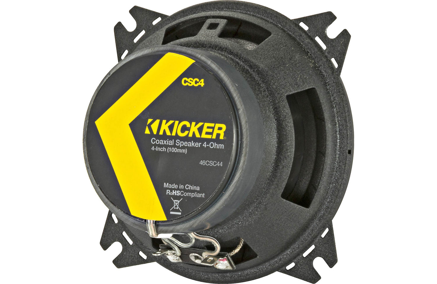 Kicker 46CSC44 4" 2-Way Car Speakers (Pair)