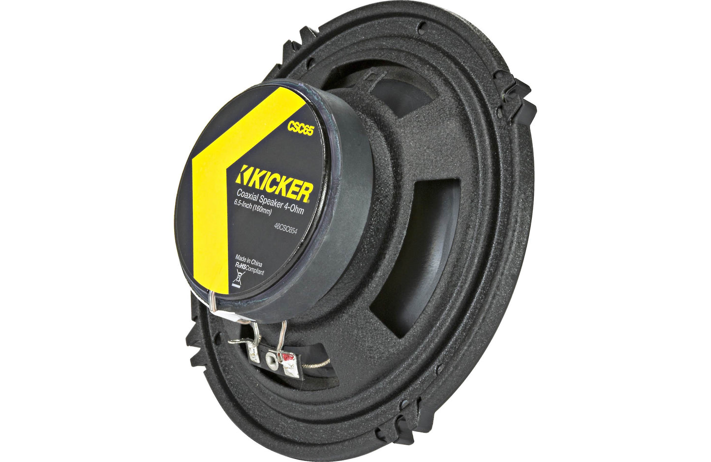 Kicker 46CSC654 6-1/2" 2-Way Car Speakers (Pair) - Car Speakers - electronicsexpo.com