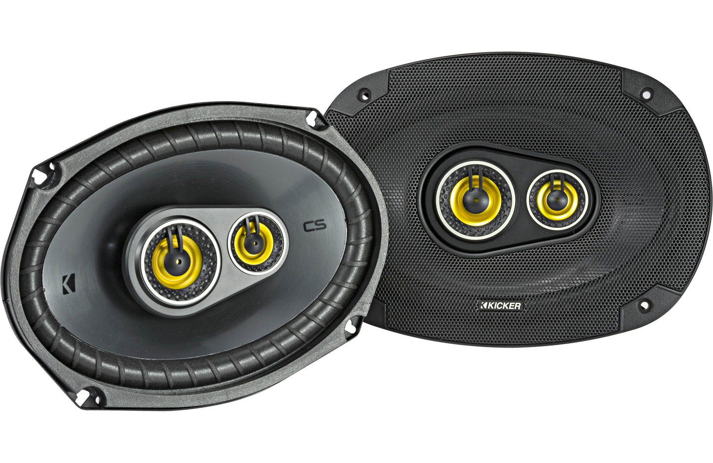 Kicker 46CSC6934 6"x9" 3-Way Car Speakers (Pair) - Car Speakers - electronicsexpo.com