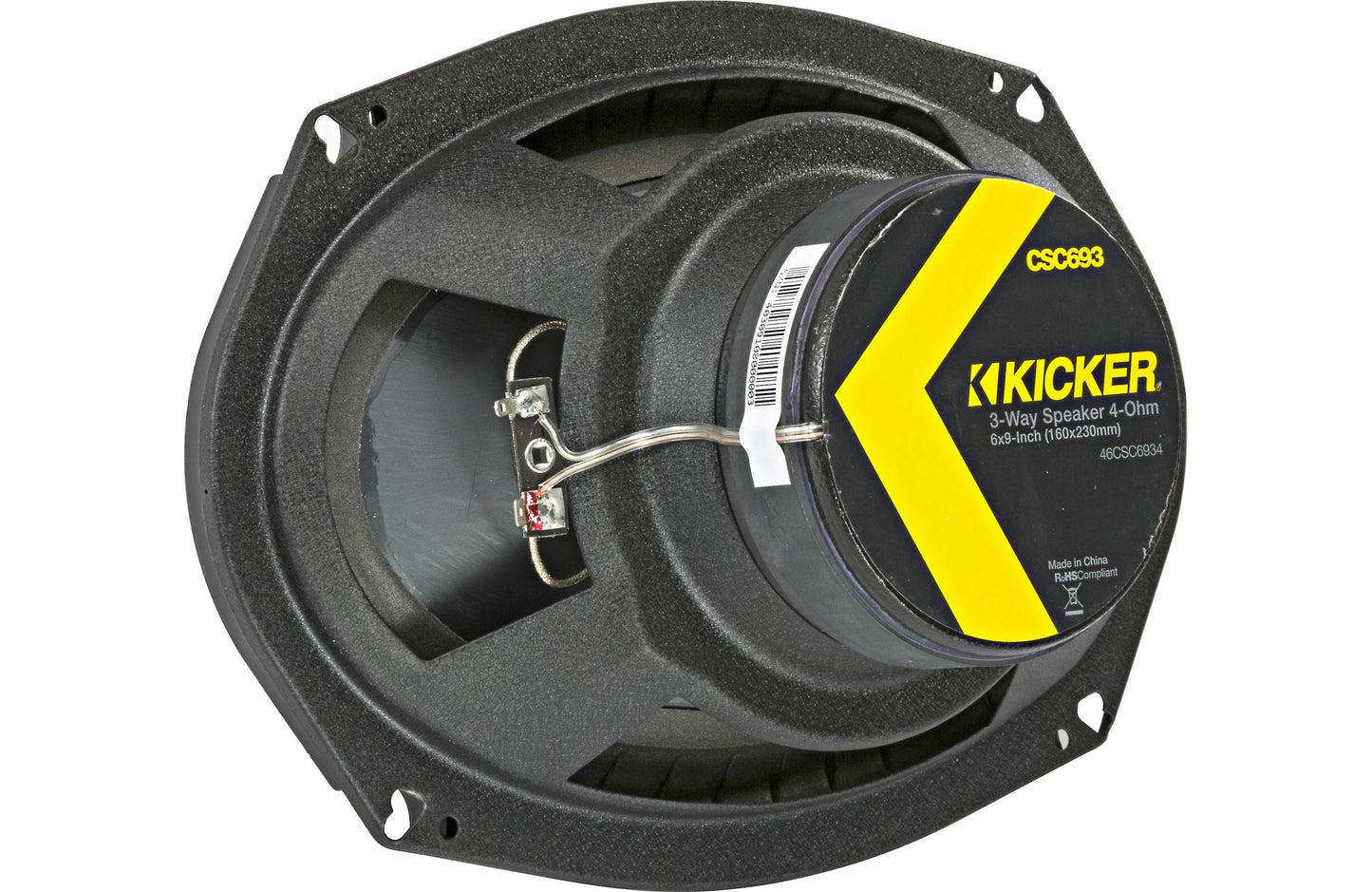 Kicker 46CSC6934 6"x9" 3-Way Car Speakers (Pair) - Car Speakers - electronicsexpo.com