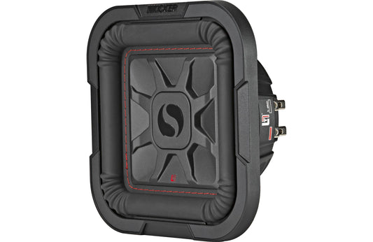 Kicker 46L7T82 Car Audio L7T Shallow Mount 8" Sub Square L7 Subwoofer L7T82 New - Car Subwoofers - electronicsexpo.com