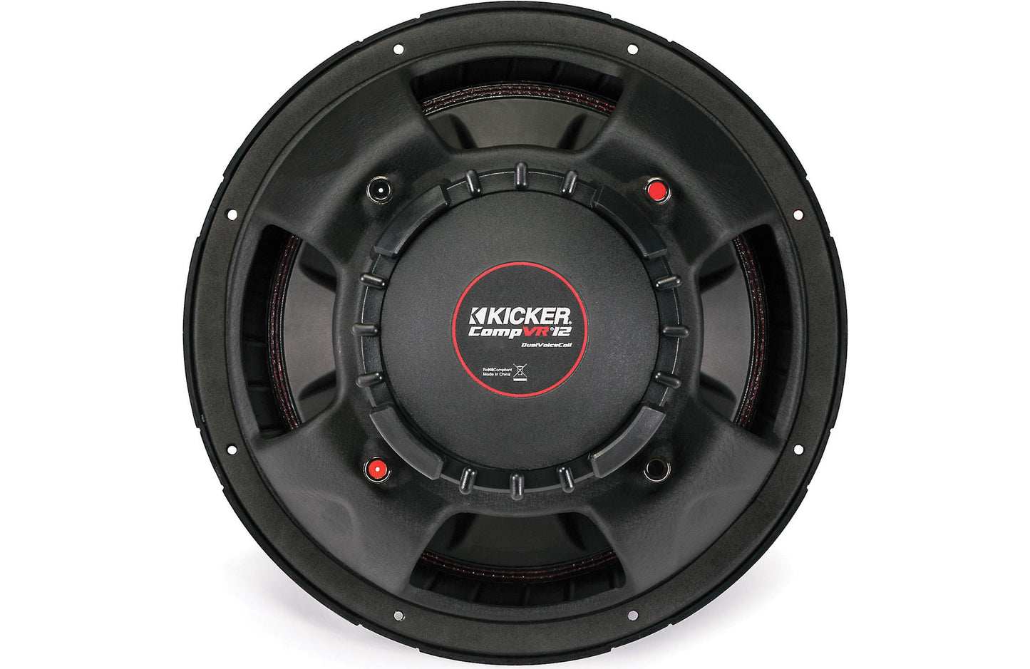 Kicker CompVR CVR122 (43CVR122) 800W Peak (400W RMS) 12" CompVR Series Dual 2-Ohm Car Subwoofer - Car Subwoofers - electronicsexpo.com