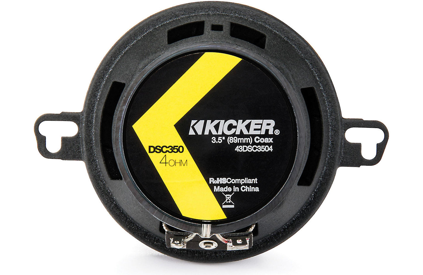 Kicker 43DSC3504 DS Series 3-1/2" 2-Way Car Speakers (Pair) - Car Speakers - electronicsexpo.com