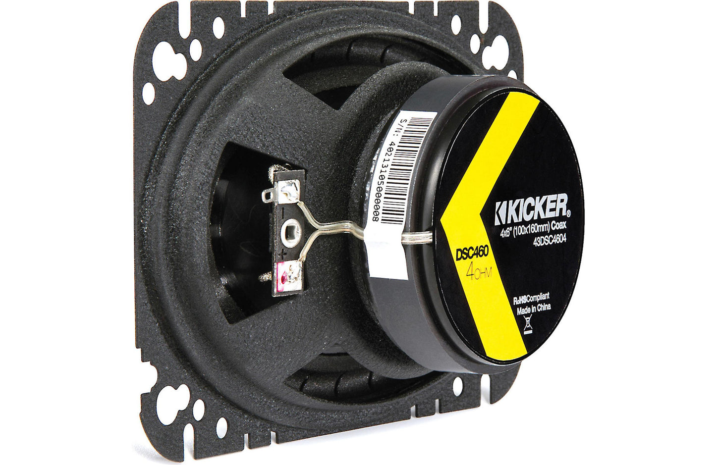 Kicker 43DSC4604 DS Series 4"x6" 2-Way Car Speakers (Pair) - Car Speakers - electronicsexpo.com