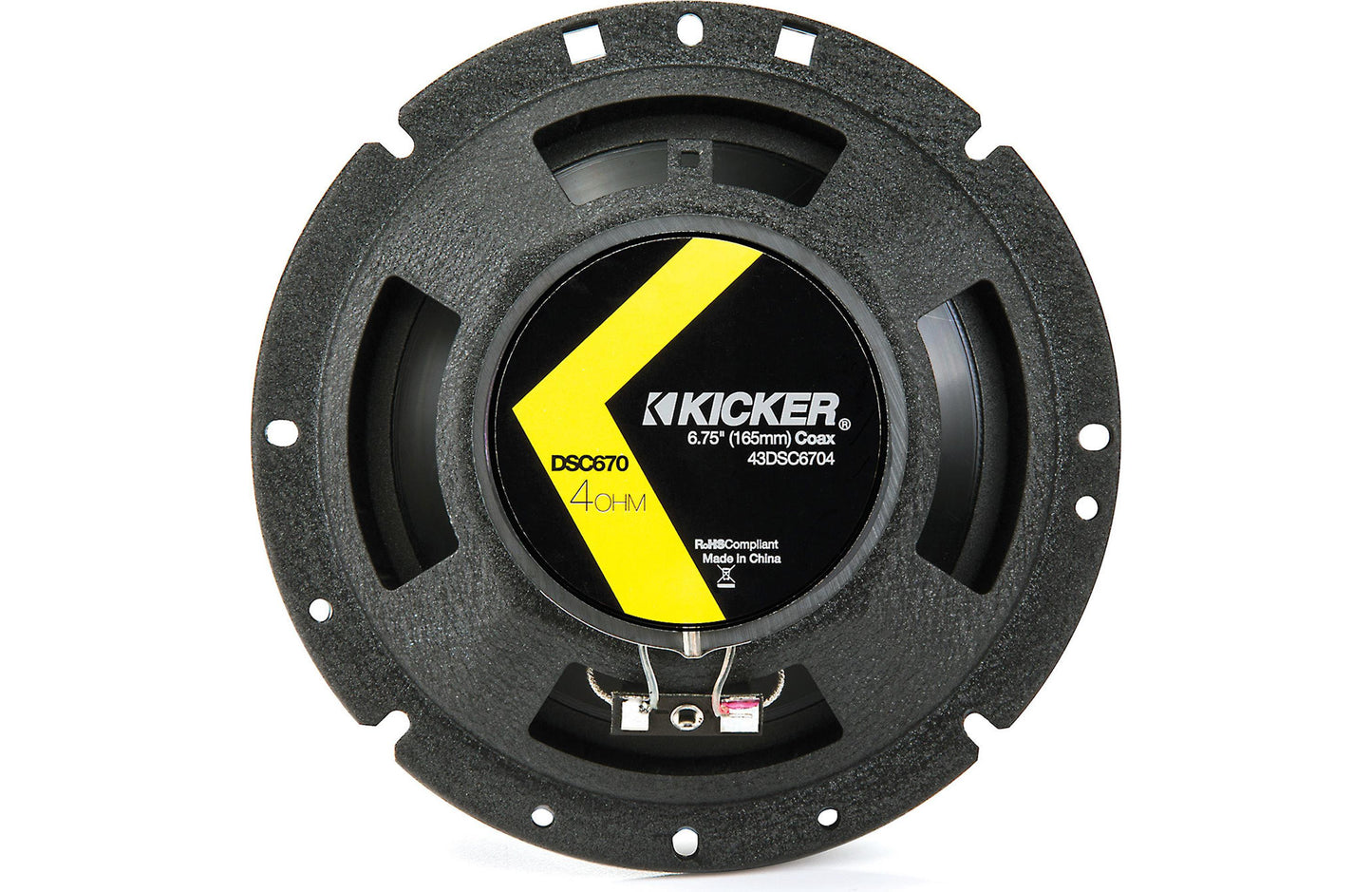 Kicker 43DSC6704 DS Series 6-3/4" 2-Way Car Speakers (Pair) - Car Speakers - electronicsexpo.com