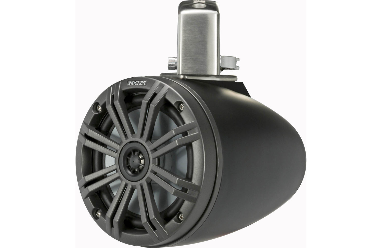 Kicker 45KMTC65 6-1/2" Wakeboard Tower Speakers (Charcoal/Black) - Marine Speakers - electronicsexpo.com