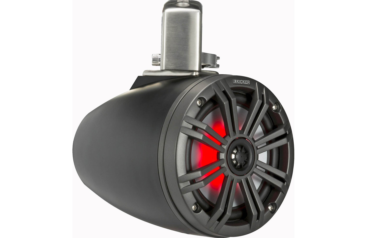 Kicker 45KMTC65 6-1/2" Wakeboard Tower Speakers (Charcoal/Black) - Marine Speakers - electronicsexpo.com