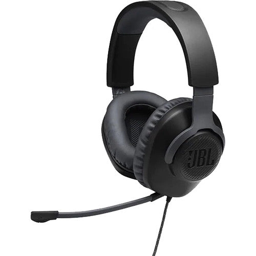 JBL Quantum 100 Wired Over-Ear Gaming Headset (Black)