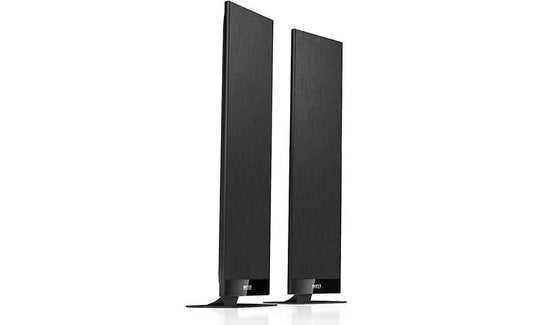 KEF T301 Ultra-Thin Wall-Mountable Home Theater Speakers (Black/Pair) - In Wall Speakers - electronicsexpo.com