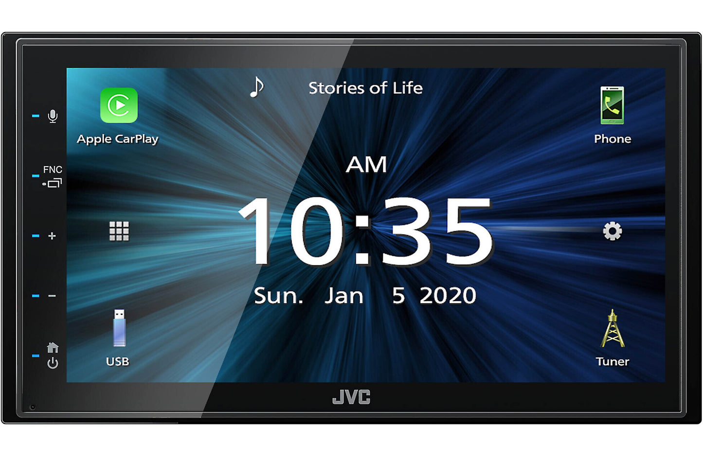 JVC KW-M56BT Digital Multimedia Receiver (Does Not Play DVD/CD Discs)