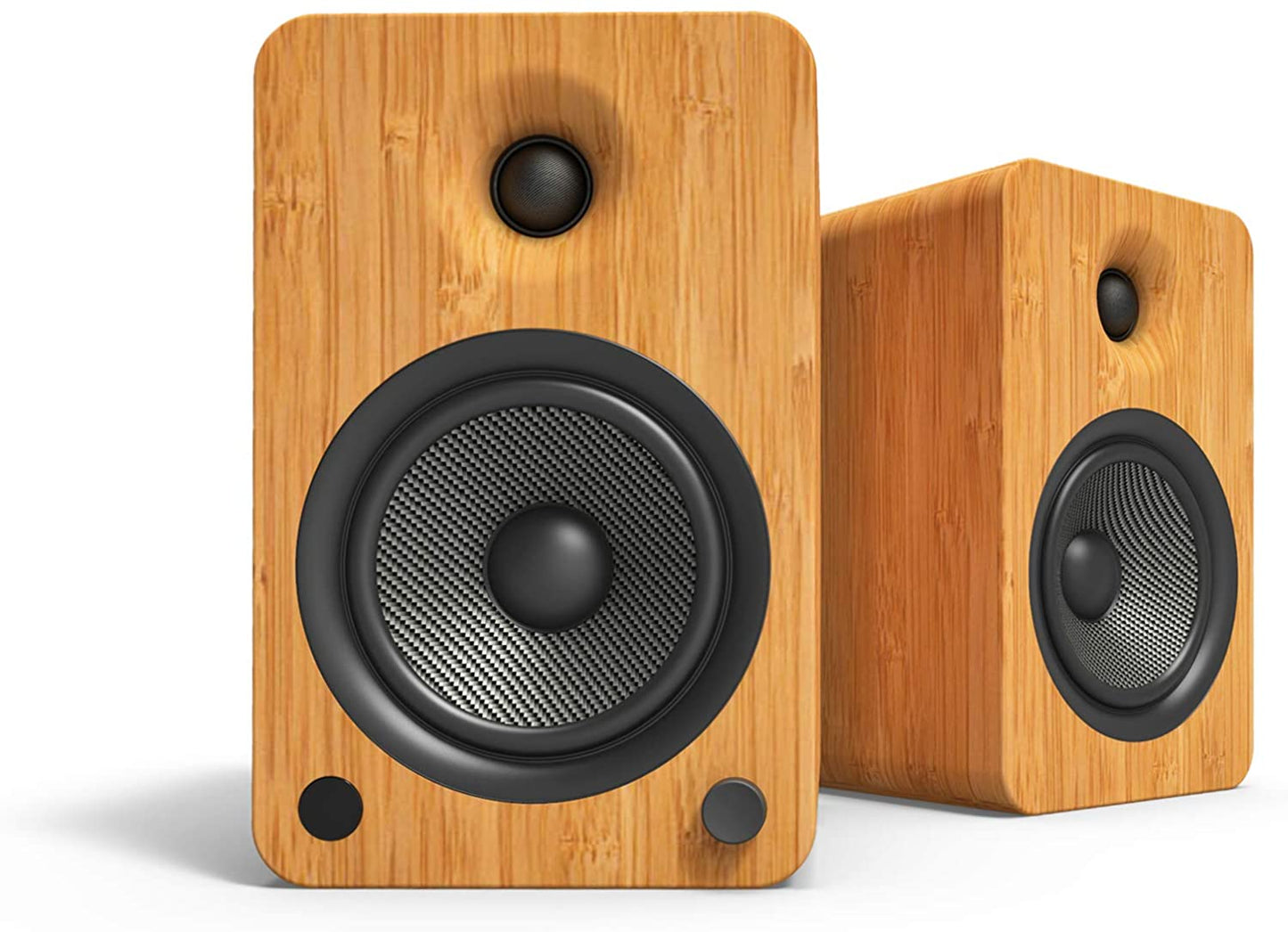 Kanto YU6 Powered Speakers with Bluetooth and Phono Preamp (Bamboo)