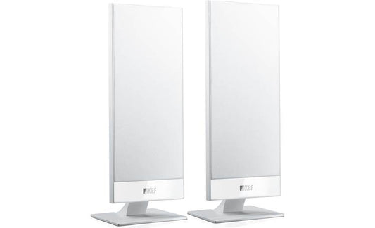 KEF T101 Ultra-Thin Wall-Mountable Home Theater Speakers (White)