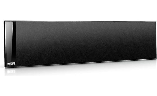 KEF T301C Ultra-Thin Wall-Mountable Center Channel Speaker (Black)