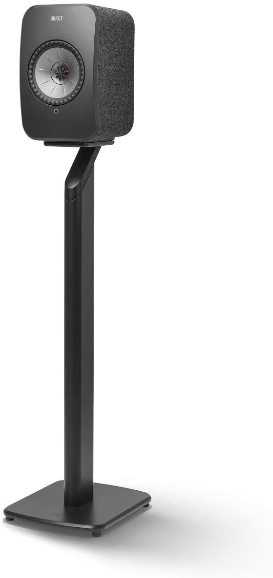 KEF LSX S1 Speaker Stand (Black) | electronicsexpo.com