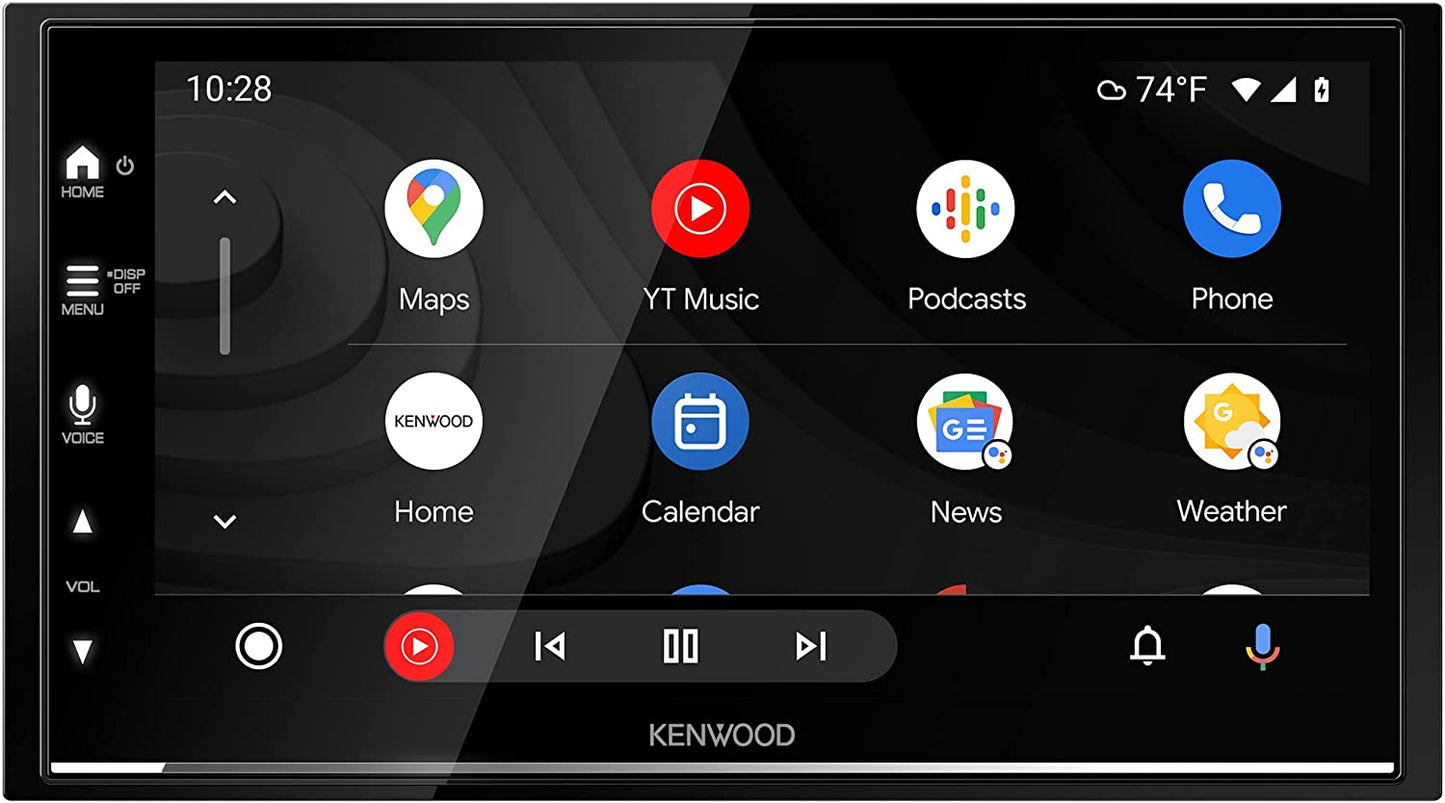 Kenwood DMX8709S 6.8" Double-DIN Capacitive Touch Screen Car Stereo Receiver