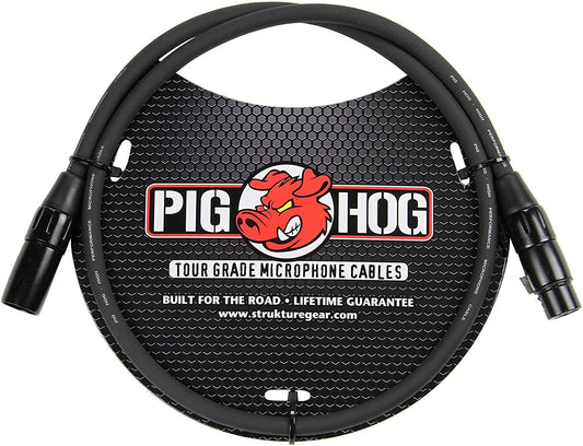 Pig Hog PHM3 High Performance 8mm XLR Microphone Cable (3ft)