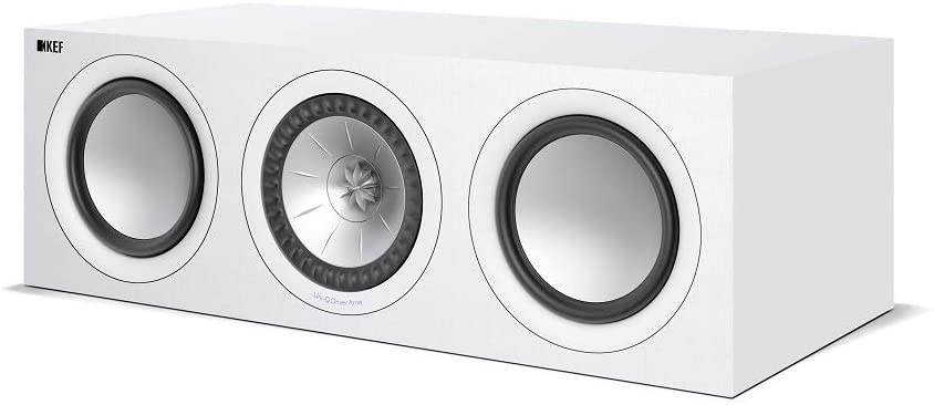 KEF Q650c Center Channel Speaker (White/Each)