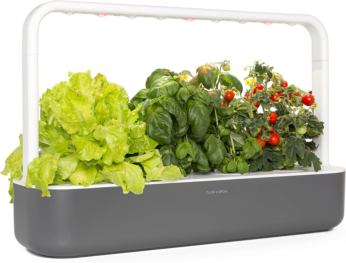 Click & Grow Indoor Herb Garden Kit with Grow Light/Vegetable & Herb Garden Starter Kit with 9 Plant pods - Smart Gardens - electronicsexpo.com