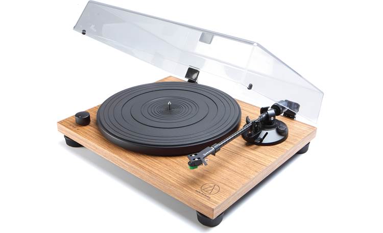 Audio-Technica LPW40WN Manual Belt-Drive Turntable With Phono Preamp & Carbon-Fiber Tonearm - Turntables/Cartridges - electronicsexpo.com